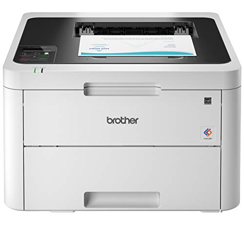 Brother HL-L3230CDW Compact Digital Color Printer Providing Laser Printer Quality Results with Wireless Printing and Duplex Printing, Amazon Dash Replenishment Ready