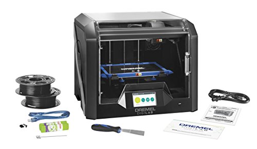 Dremel DigiLab 3D45 Award Winning 3D Printer w/Filament, PC & MAC OS, Chromebook, iPad Compatible, Network-Friendly, Built-in HD Camera, Heated Build Plate, Nylon, ECO ABS, PETG, PLA Print Capability