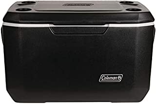 Coleman Xtreme 5 Cooler | 70 Quart Day Cooler | Hard Cooler Keeps Ice Up to 5 Days, Black