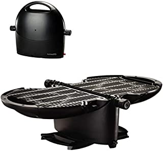 NOMADIQ Portable Propane Gas Grill | Small, Mini, Lightweight Tabletop BBQ | Perfect for Camping, Tailgating, Outdoor Cooking, RV, Boats, Travel