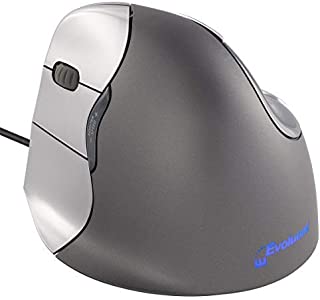 Evoluent VM4L VerticalMouse 4 Left Hand Ergonomic Mouse with Wired USB Connection (Regular Size)