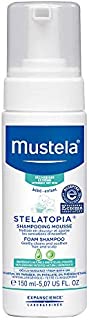 Mustela Stelatopia - Foam Shampoo for Newborn - Baby Shampoo - for Eczema-Prone Skin - with Natural Avocado - Tear Free - 5.07 fl. oz.