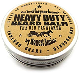 Honest Amish - Heavy Duty Beard Balm - 2 Ounce - Beard Conditioner