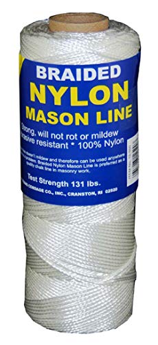 T.W Evans Cordage Co. 12-250 Number-1 Braided Nylon Mason Line, 250-Feet