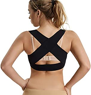 Joyshaper Chest Brace Up for Women Posture Corrector Shapewear Top Wireless Back Support Bra Vest