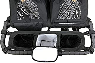 Double Stroller Organizer for Bob Duallie and Baby Jogger City Mini GT