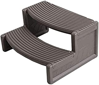 Confer Plastics Resin Multi Purpose Spa and Hot Tub Handi-Step Steps, Gray