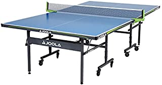 JOOLA Table Tennis Table with Waterproof Net Set | All Weather Aluminum Composite Ping Pong Table for Tournament Quality Play | Indoor & Outdoor Compatible | 10 Minute Easy Assembly