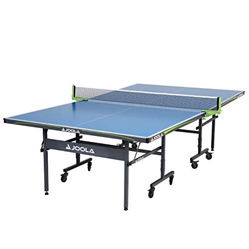 JOOLA Table Tennis Table with Waterproof Net Set | All Weather Aluminum Composite Ping Pong Table for Tournament Quality Play | Indoor & Outdoor Compatible | 10 Minute Easy Assembly