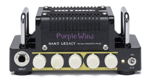 Hotone Nano Legacy Purple Wind 5-Watt Compact Guitar Amp Head with 3-Band EQ