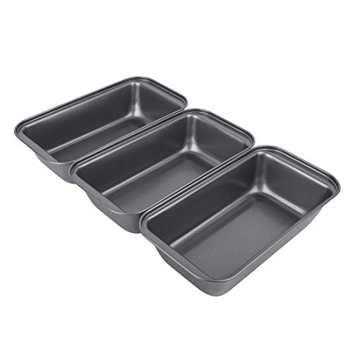 Nonstick Carbon Steel Baking Bread Pan, Medium Loaf Pan, 8 1/2