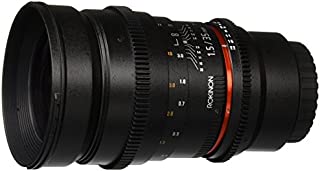 Rokinon 35mm T1.5 ED AS IF UMC Cine Wide Angle Lens for Olympus and Panasonic Micro 4/3 (MFT) Mount Digital Cameras (CV35M-MFT),Black