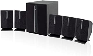 GPX HT050B 5.1 Channel Home Theater Speaker System (Black)