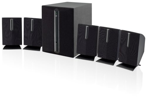 GPX HT050B 5.1 Channel Home Theater Speaker System (Black)