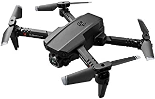 LS-XT6 Mini WiFi FPV with 4K HD Dual Camera Altitude Hold Mode Foldable RC Drone Quadcopter RTF - with Storage Bag 4K Dual Camera One Battery