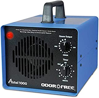 OdorFree Autel 1000 Ozone Generator for Eliminating Odors and Permanently Removing Tobacco, Pet and Musty Odors at Their Source - For Autos, Hotels and Smaller Spaces With Short Treatment Times