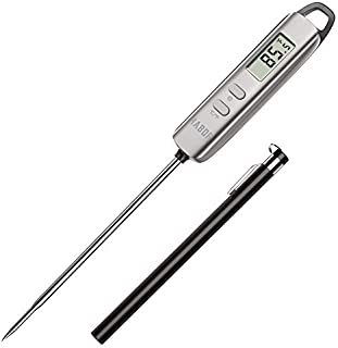 Habor 022 Meat Thermometer, Instant Read Thermometer Digital Cooking Thermometer, Candy Thermometer with Super Long Probe for Kitchen BBQ Grill Smoker Meat Oil Milk Yogurt Temperature