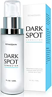 EnaSkin Dark Spot Corrector Remover for Face and Body, Formulated with Advanced Ingredient 4-Butylresorcinol, Kojic Acid, Lactic Acid and Salicylic Acid, 1 Fl Oz