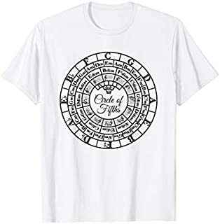 Circle of Fifths Classical Harmony & Theory Chart Music Keys T-Shirt