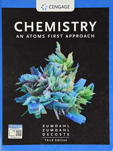 Chemistry: An Atoms First Approach