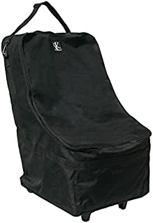 J.L. Childress Wheelie Car Seat Travel Bag, Black