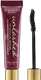 Black Mascara Volume and Length: Wander Beauty Unlashed Volume & Curling Mascara - Cruelty Free & Gluten Free. Lash Conditioning, Strengthening, Lengthening Mascara, Volumizing Mascara Eye Makeup.