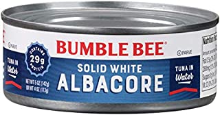 Bumble Bee Solid White Albacore Tuna in Water, 5 oz