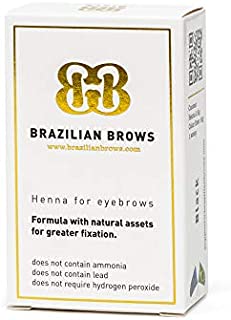 Brazilian Brows Eyebrow Henna Pack & Tinting Kit  Dark Chestnut