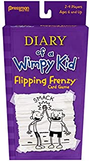 Pressman Diary of a Wimpy Kid Card Game - Flipping Frenzy, Multi Color