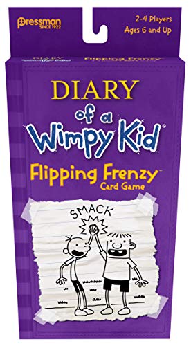 Pressman Diary of a Wimpy Kid Card Game - Flipping Frenzy, Multi Color