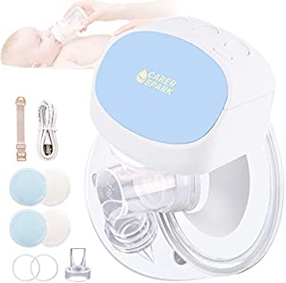 Electric Wearable Breast Pump Hands-Fe Breastfeeding Pump Portable Breast Pump Single Rechargeable Breast Pump Automatic Silent Breast Pump Breastfeeding Pump Milk Extractor Breast Pump Wireless