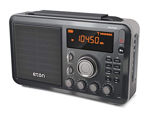 Eton Elite Field AM/FM/Shortwave Desktop Radio with Bluetooth