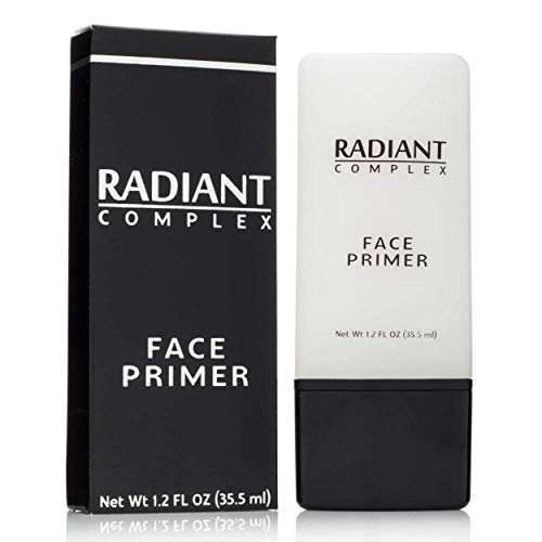 Best Makeup Base: Radiant Complex Face Primer and Pore Minimizer Transforms Your Skin into a Smooth Matte Canvas for Applying Foundation and Make Up, Hiding Fine Lines, Blemishes and Wrinkles 1.2 OZ