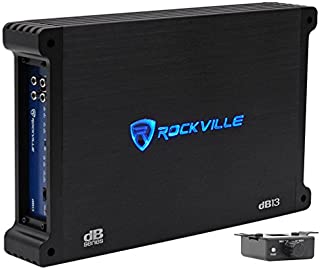 Rockville dB13 3000 Watt Peak/750w CEA rated RMS Mono 2 Ohm Amplifier Car Amp