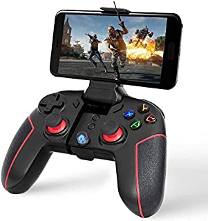 Sinfox Mobile Game Controller, 2.4G Wireless Gaming Controller, Dual-Vibration Bluetooth Game Controller Compatible with Android Phone/iOS 11.0-13.3.1/PC Windows7,8,10/TV Box/PS3/Tablets/Switch