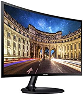 Samsung LC24F390FHNXZA 24-inch Curved LED Gaming Monitor (Super Slim Design), 60Hz Refresh Rate w/AMD FreeSync Game Mode