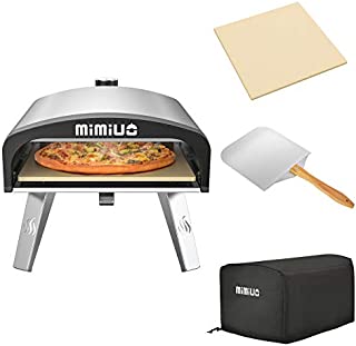 Mimiuo Portable Gas Pizza Oven with 13