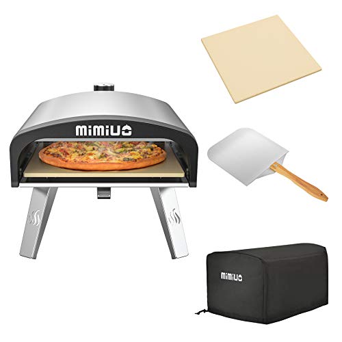 Mimiuo Portable Gas Pizza Oven with 13