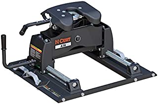 CURT 16675 A16 5th Wheel Slider Hitch, 16,000 lbs, Select Ford F-250, F-350, F-450, 6.75-Foot Bed Puck System