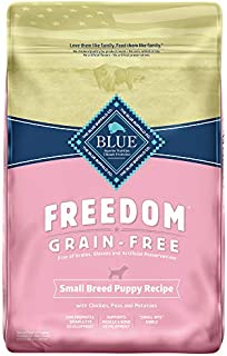 Blue Buffalo Freedom Grain Free Natural Puppy Small Breed Dry Dog Food Chicken 11-lb