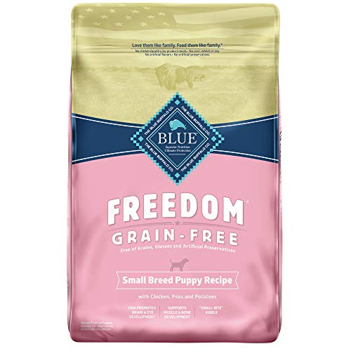 Blue Buffalo Freedom Grain Free Natural Puppy Small Breed Dry Dog Food Chicken 11-lb