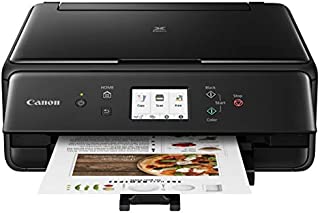 Canon 2986C002 PIXMA TS6220 Wireless All In One Photo Printer with Copier, Scanner and Mobile Printing, Black, Amazon Dash Replenishment enabled