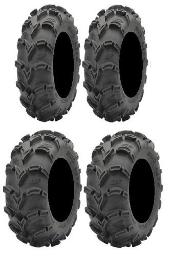 Full set of ITP Mud Lite XL 26x9-12 and 26x12-12 ATV Tires (4)