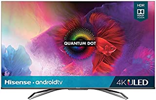 Hisense 55-Inch Class H9 Quantum Series Android 4K ULED Smart TV with Hand-Free Voice Control (55H9G, 2020 Model)