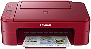 Canon Pixma TS3320 Red, Works with Alexa