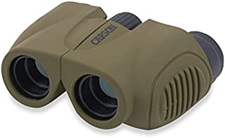 Carson Hornet 8x22mm Lightweight and Compact Binoculars for Bird Watching, Sight Seeing, Surveillance, Safaris, Concerts, Sporting Events, Hiking, Camping,Travel and Hunting Adventures (HT-822)