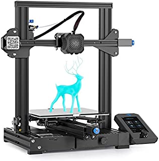 Official Creality Ender 3 V2 Upgraded 3D Printer with Silent Motherboard Meanwell Power Supply Carborundum Glass Platform and Resume Printing 220x220x250mm