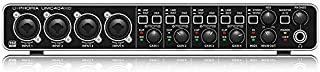 BEHRINGER UMC 404HD Audiophile 4X4 24-Bit/192 KHz USB Audio/Midi Interface with Midas Mic Preamplifiers Black