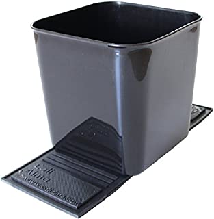 Auto Car Vehicle Garbage Can Trash Bin Waste Container Quality Plastic EXTRA LARGE 1 Gallon 4 Liter, Quality For Life