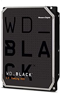 Western Digital 4TB WD Black Performance Internal Hard Drive - 7200 RPM Class, SATA 6 Gb/s, 256 MB Cache, 3.5
